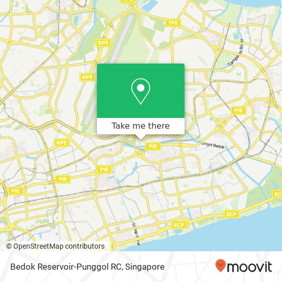 Bedok Reservoir-Punggol RC map