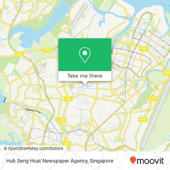 Hub Seng Huat Newspaper Agency map