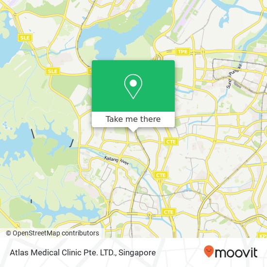 Atlas Medical Clinic Pte. LTD. map