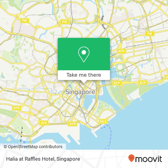 Halia at Raffles Hotel地图
