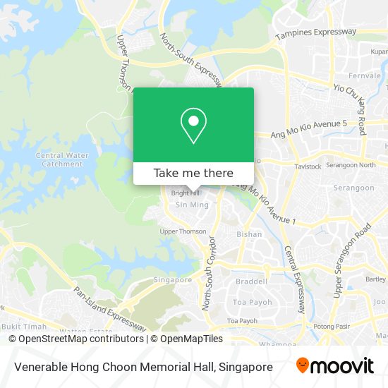 Venerable Hong Choon Memorial Hall map