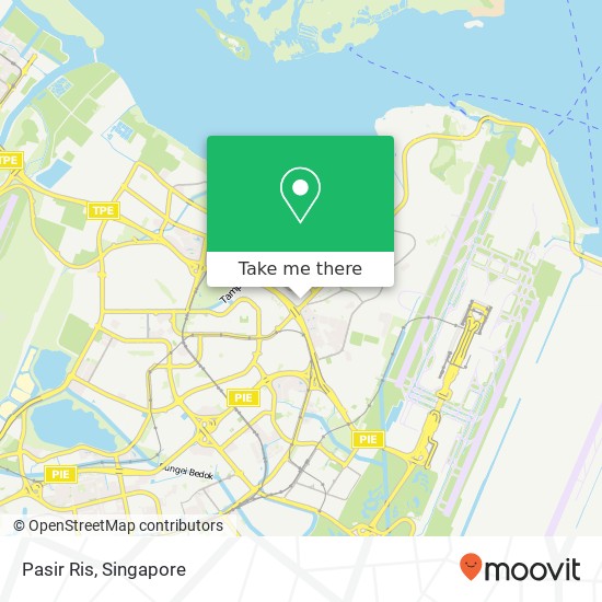 Pasir Ris map