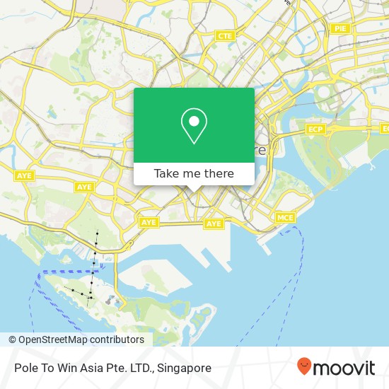 Pole To Win Asia Pte. LTD.地图