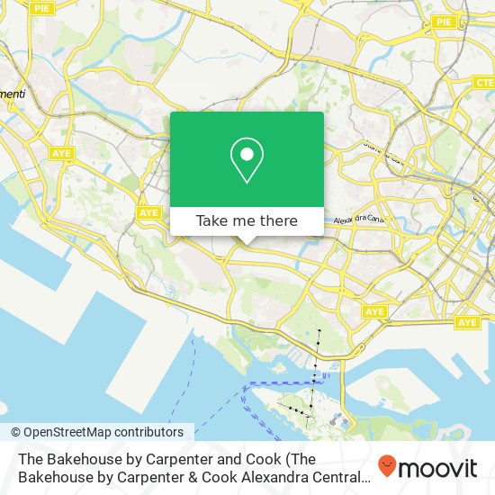 The Bakehouse by Carpenter and Cook (The Bakehouse by Carpenter & Cook Alexandra Central Mall) map