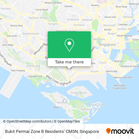 Bukit Permai Zone B Residents' CMSN地图
