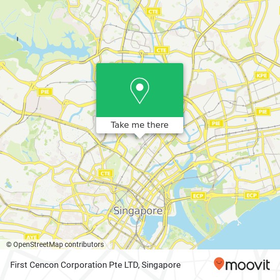 First Cencon Corporation Pte LTD map