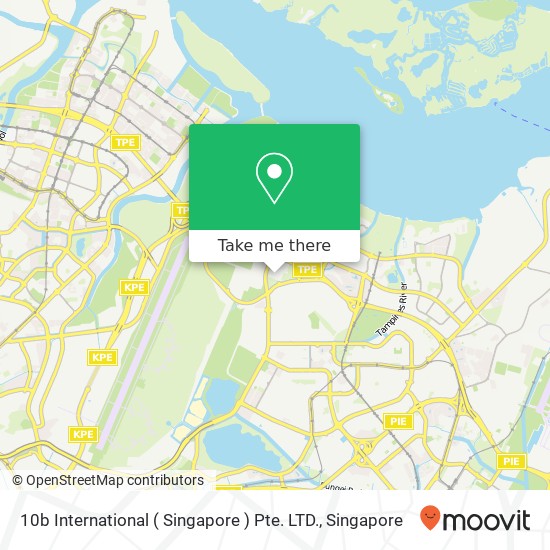 10b International ( Singapore ) Pte. LTD. map