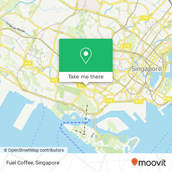 Fuel Coffee map