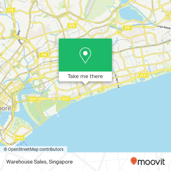 Warehouse Sales map
