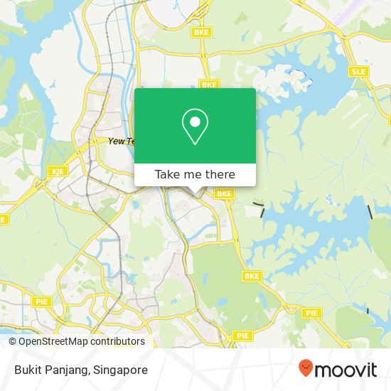 Bukit Panjang map