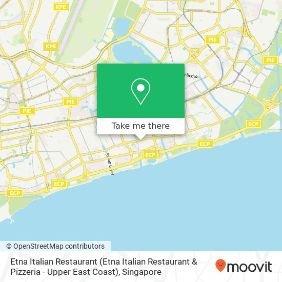 Etna Italian Restaurant (Etna Italian Restaurant & Pizzeria - Upper East Coast) map