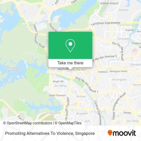 Promoting Alternatives To Violence地图