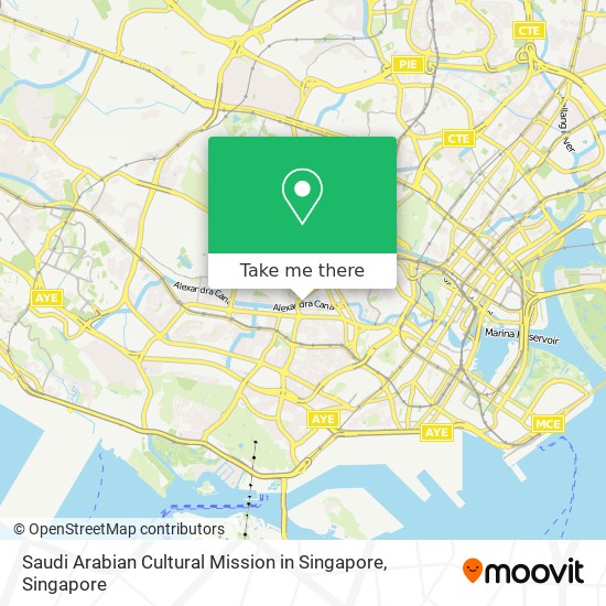 Saudi Arabian Cultural Mission in Singapore地图