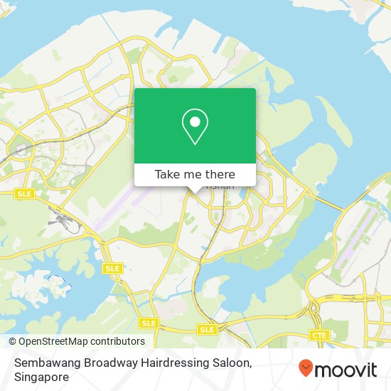 Sembawang Broadway Hairdressing Saloon地图