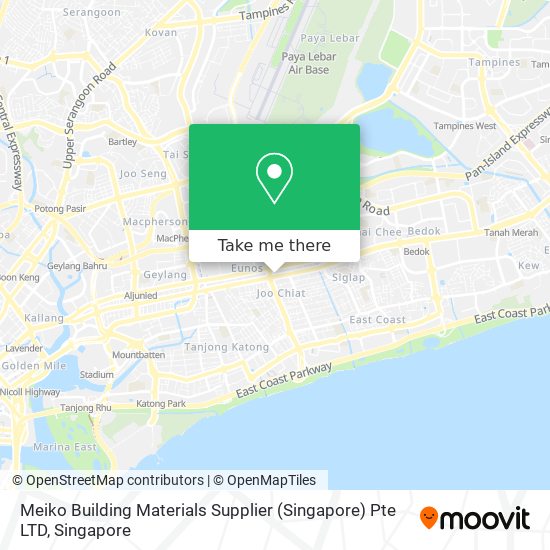 Meiko Building Materials Supplier (Singapore) Pte LTD地图