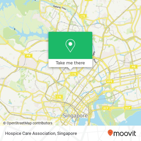 Hospice Care Association map