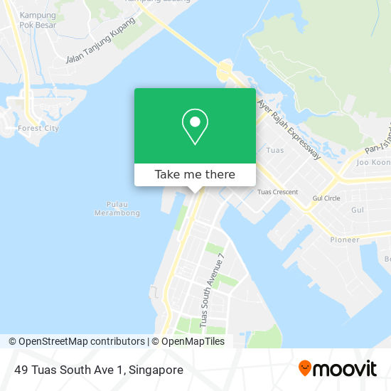 49 Tuas South Ave 1 map