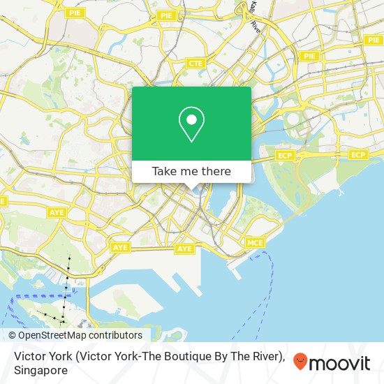 Victor York (Victor York-The Boutique By The River) map