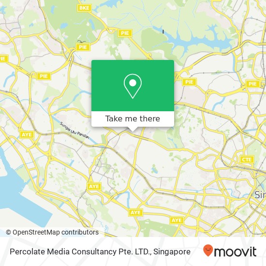 Percolate Media Consultancy Pte. LTD. map