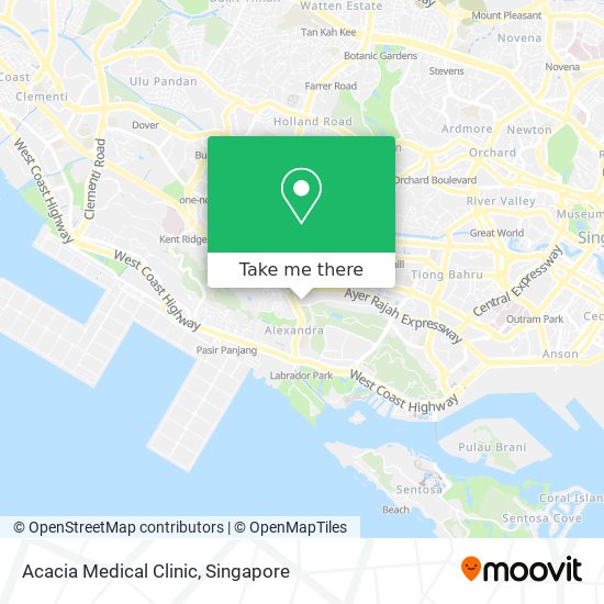 Acacia Medical Clinic map