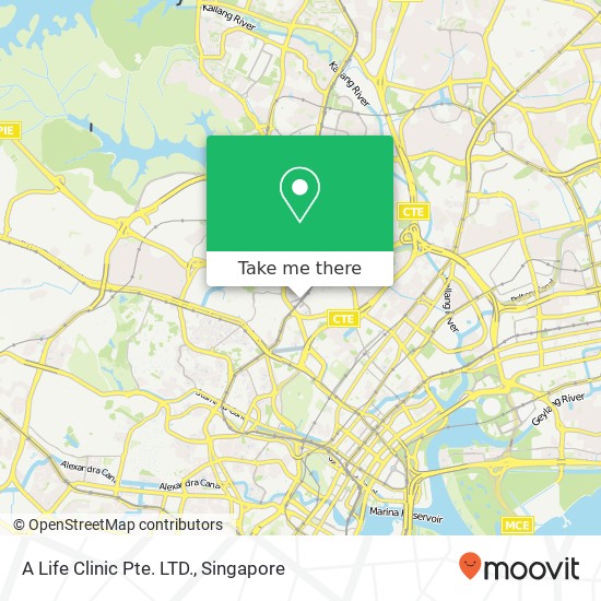 A Life Clinic Pte. LTD. map