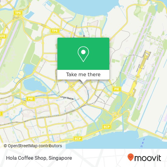 Hola Coffee Shop map