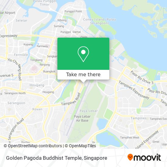 Golden Pagoda Buddhist Temple map