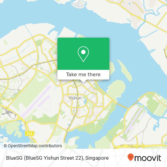 BlueSG (BlueSG Yishun Street 22)地图