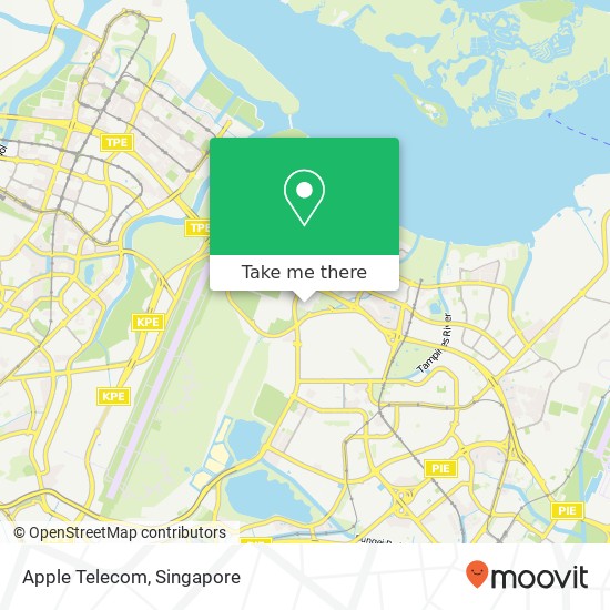 Apple Telecom map