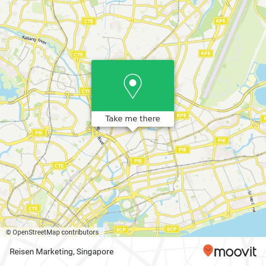 Reisen Marketing map