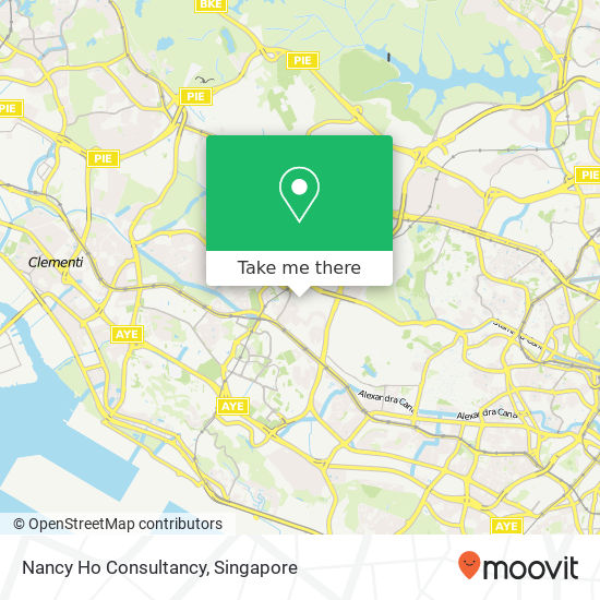 Nancy Ho Consultancy map