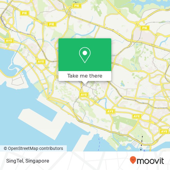 SingTel map