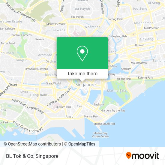 BL Tok & Co map
