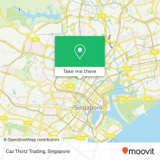 Caz Thotz Trading map