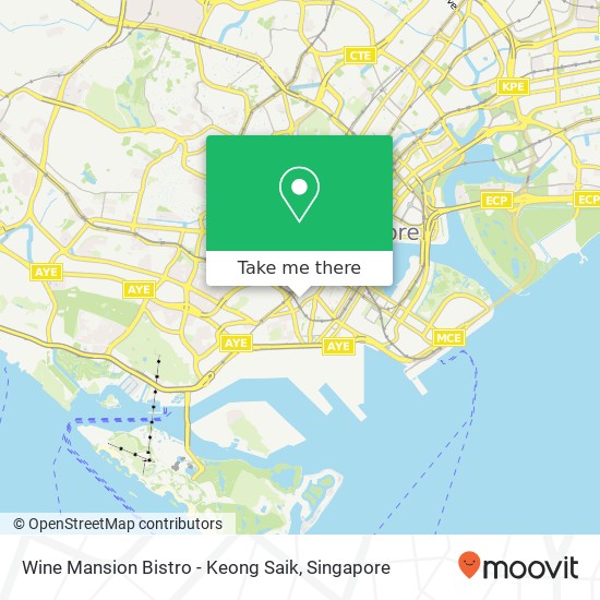 Wine Mansion Bistro - Keong Saik地图