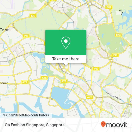 Oa Fashion Singapore地图