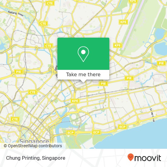 Chung Printing map