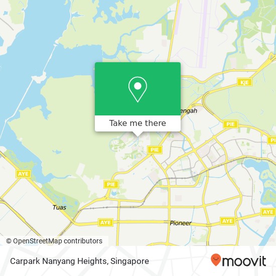 Carpark Nanyang Heights地图