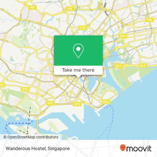 Wanderous Hostel地图