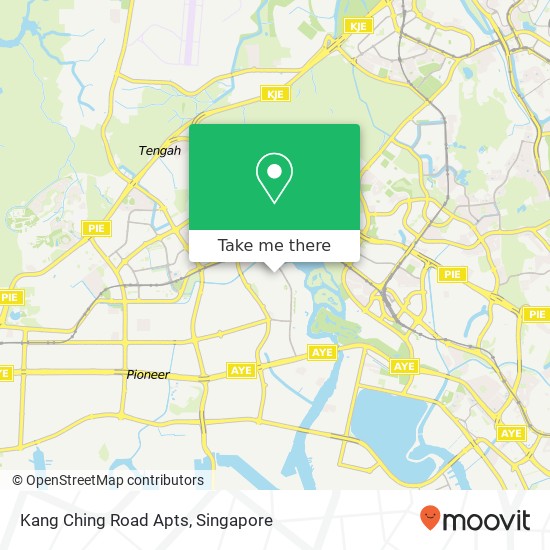 Kang Ching Road Apts map