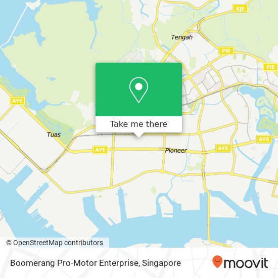 Boomerang Pro-Motor Enterprise map