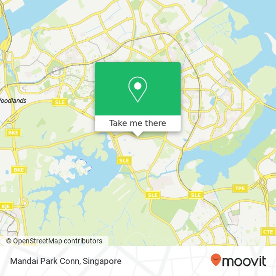 Mandai Park Conn map