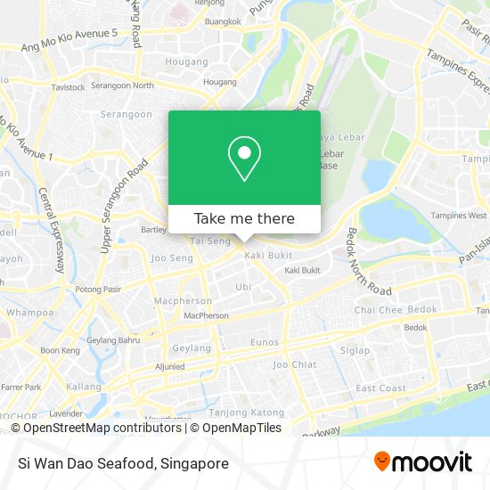 Si Wan Dao Seafood map