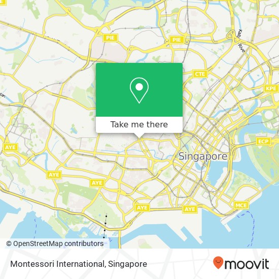 Montessori International map