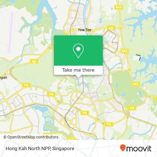 Hong Kah North NPP map