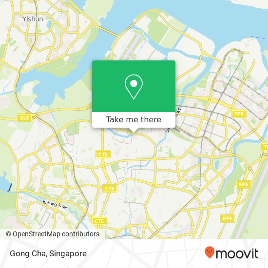 Gong Cha map