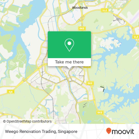 Weego Renovation Trading map