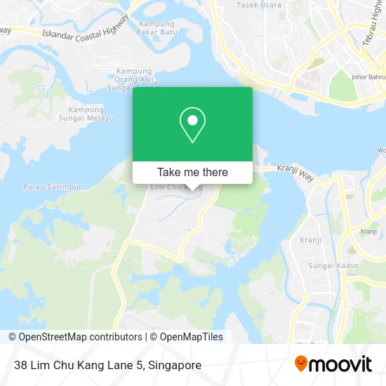 38 Lim Chu Kang Lane 5地图