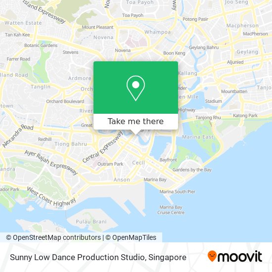 Sunny Low Dance Production Studio地图