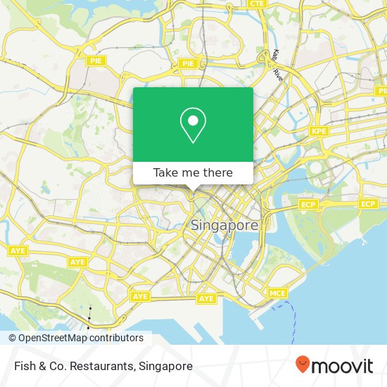 Fish & Co. Restaurants map